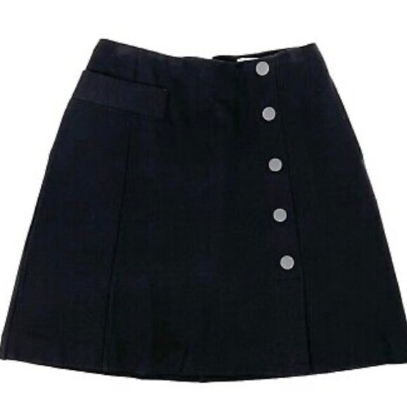 CAbi Dresses & Skirts - CABi WOMENS BLACK PONTE UTILITY SKIRT SIZE 2